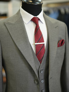 Bojoni Maison Gray Slim Fit Suit