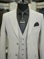 Load image into Gallery viewer, Bojoni Maison Light Gray Slim Fit  Suit
