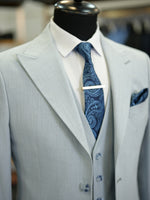 Load image into Gallery viewer, Bojoni Maison Sky Blue  Slim Fit Suit
