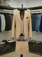 Load image into Gallery viewer, Bojoni Maison Cream Slim Fit Suit
