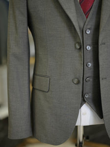 Bojoni Maison Gray Slim Fit Suit
