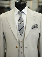 Load image into Gallery viewer, Bojoni Maison Gray  Slim Fit Suit
