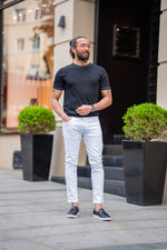 Load image into Gallery viewer, Bojoni Denver White Slim Fit Jeans
