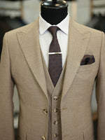 Load image into Gallery viewer, Bojoni Maison Coffee  Slim Fit Suit
