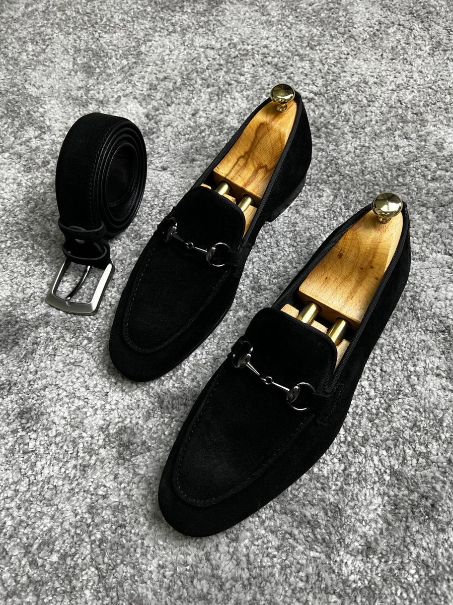 Louis Black Special Edition Neolite Buckle Loafer