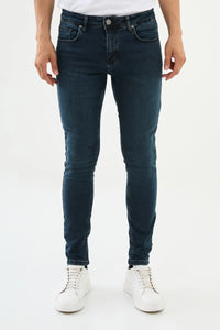 Bojoni Omaha Straight Slim Fit Blue Jeans