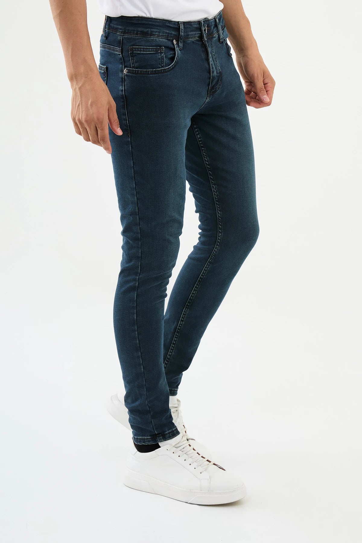 Bojoni Omaha Straight Slim Fit Blue Jeans