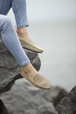Load image into Gallery viewer, Bojoni Boaz Leather Inner Lined Knitwear Rok Loafers
