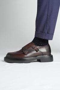 Bojoni Pineto Dark Brown Loafer Shoes