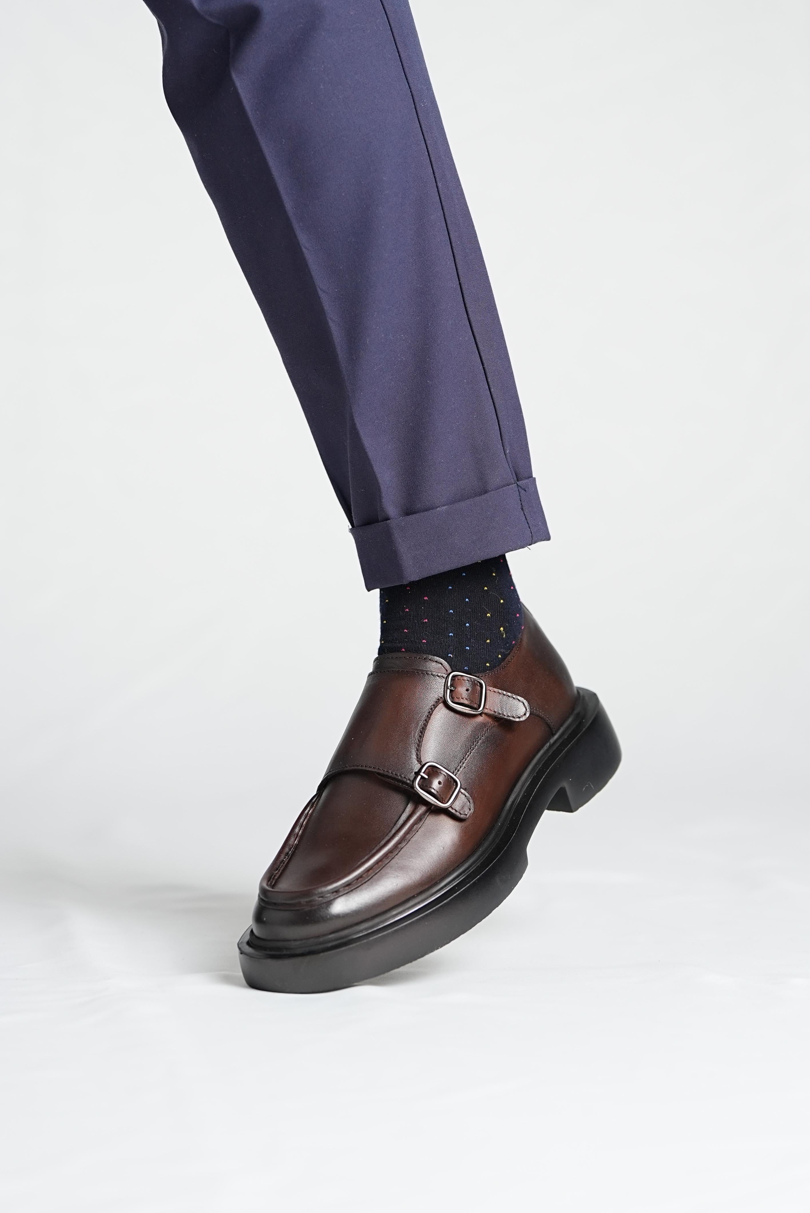 Bojoni Pineto Dark Brown Loafer Shoes