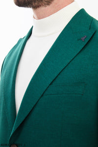 Bojoni Belmonte Slim Fit Mint Green  Blazer