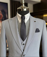 Load image into Gallery viewer, Bojoni Valencia Sky Blue Slim Fit Suit
