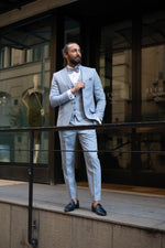 Load image into Gallery viewer, Bojoni Palermo Blue Slim Fit  Suit Tuxedo
