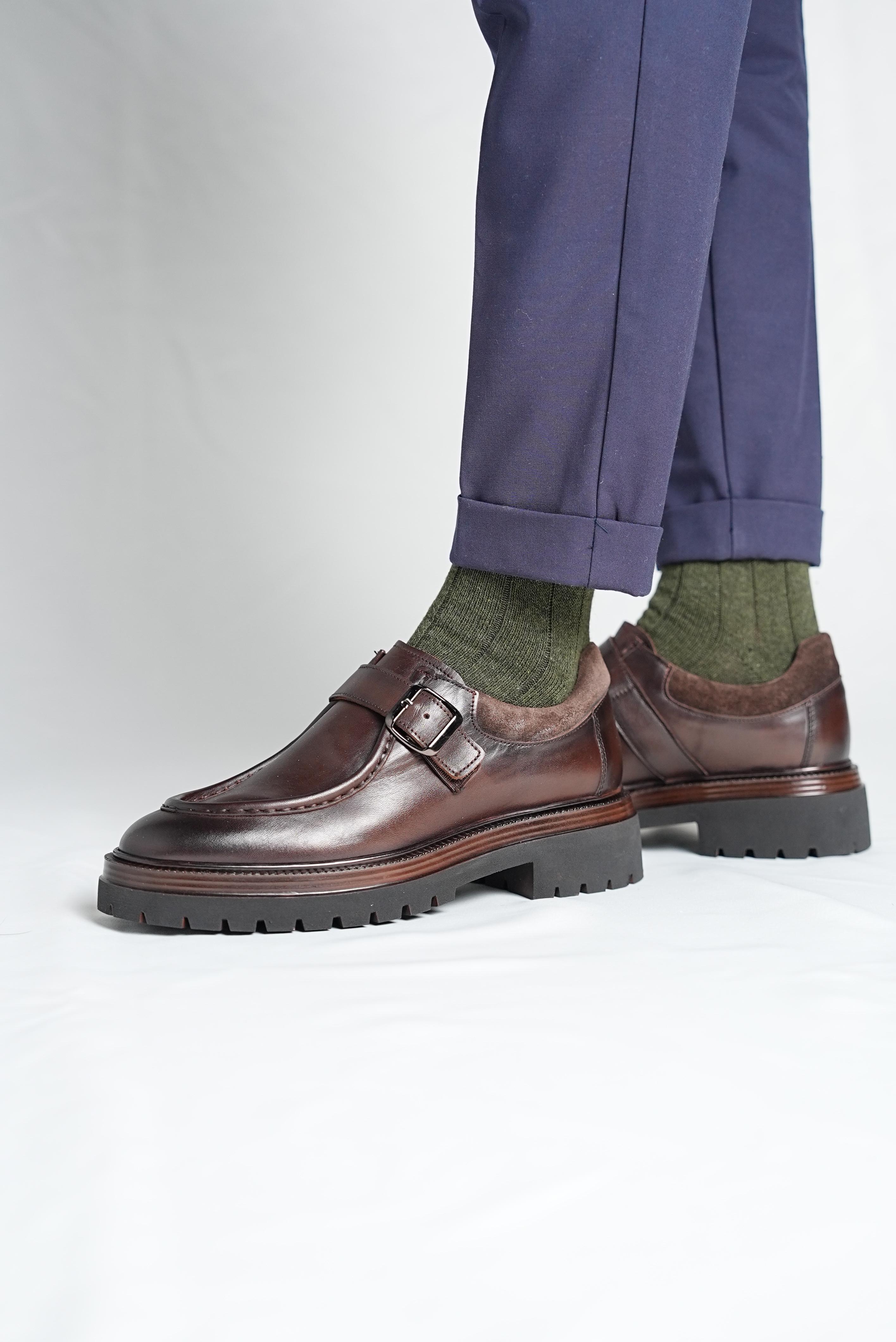 Bojoni Pineto Dark Brown Shoes