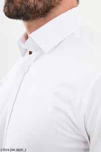 Bojoni Belmonte Slim Fit White Shirt