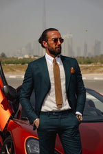 Load image into Gallery viewer, Bojoni Benevento Green  Slim Fit   Suit
