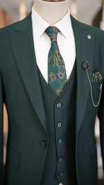 Load image into Gallery viewer, Bojoni Burnley Green  Slim Fit Suit
