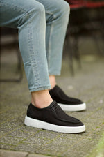 Load image into Gallery viewer, Bojoni Vince Eva Sole Lace  Detail Casual Black  Sneakers
