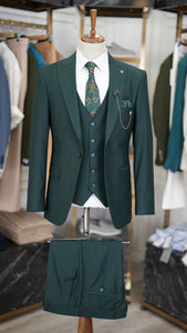 Bojoni Burnley Green  Slim Fit Suit