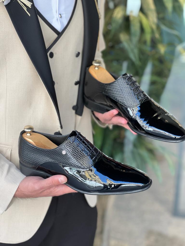 Giovanni Mannelli Black Classic Shiny Shoes | BOJONI Giovanni Mannelli Black Classic Shiny Shoes | BOJONI