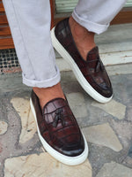 Load image into Gallery viewer, Monteri Brown Tassel Loafers-baagr.myshopify.com-shoes2-brabion
