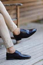 Load image into Gallery viewer, Bojoni Uluwatu  Special Design Patent Leather Black Classic Shoes
