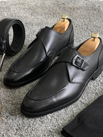 Load image into Gallery viewer, Bojoni Lorentti Black Monk Strap Loafers-baagr.myshopify.com-shoes2-BOJONI
