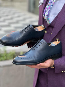 Bojoni Uluwatu Special Design Patent Leather Black Classic Shoes EU 40 - US 7 - UK 6