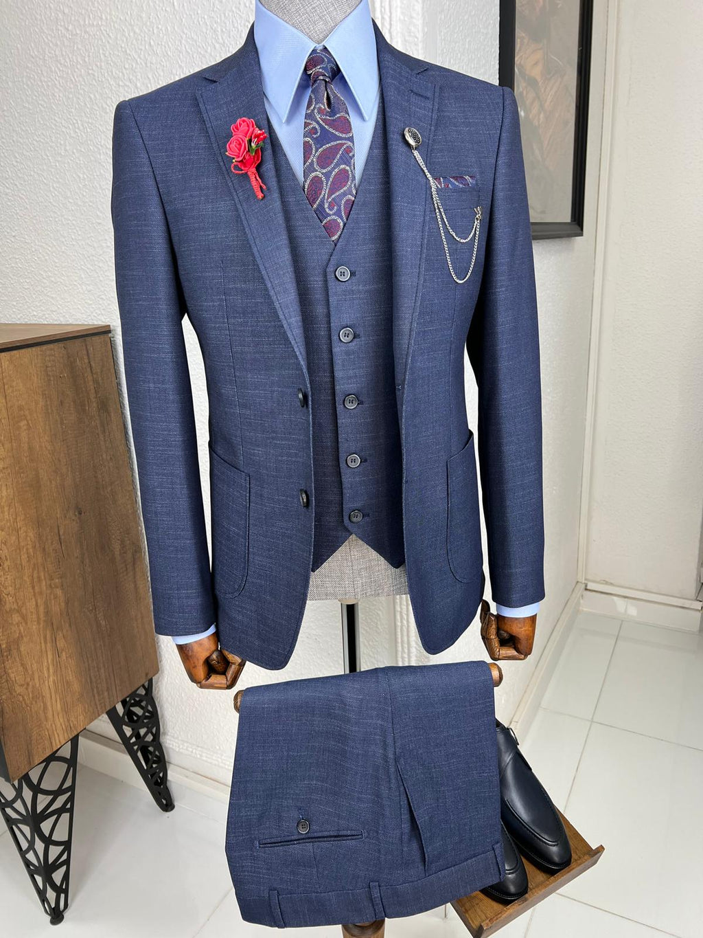 Bojoni Slim Fit Suits and Tuxedo