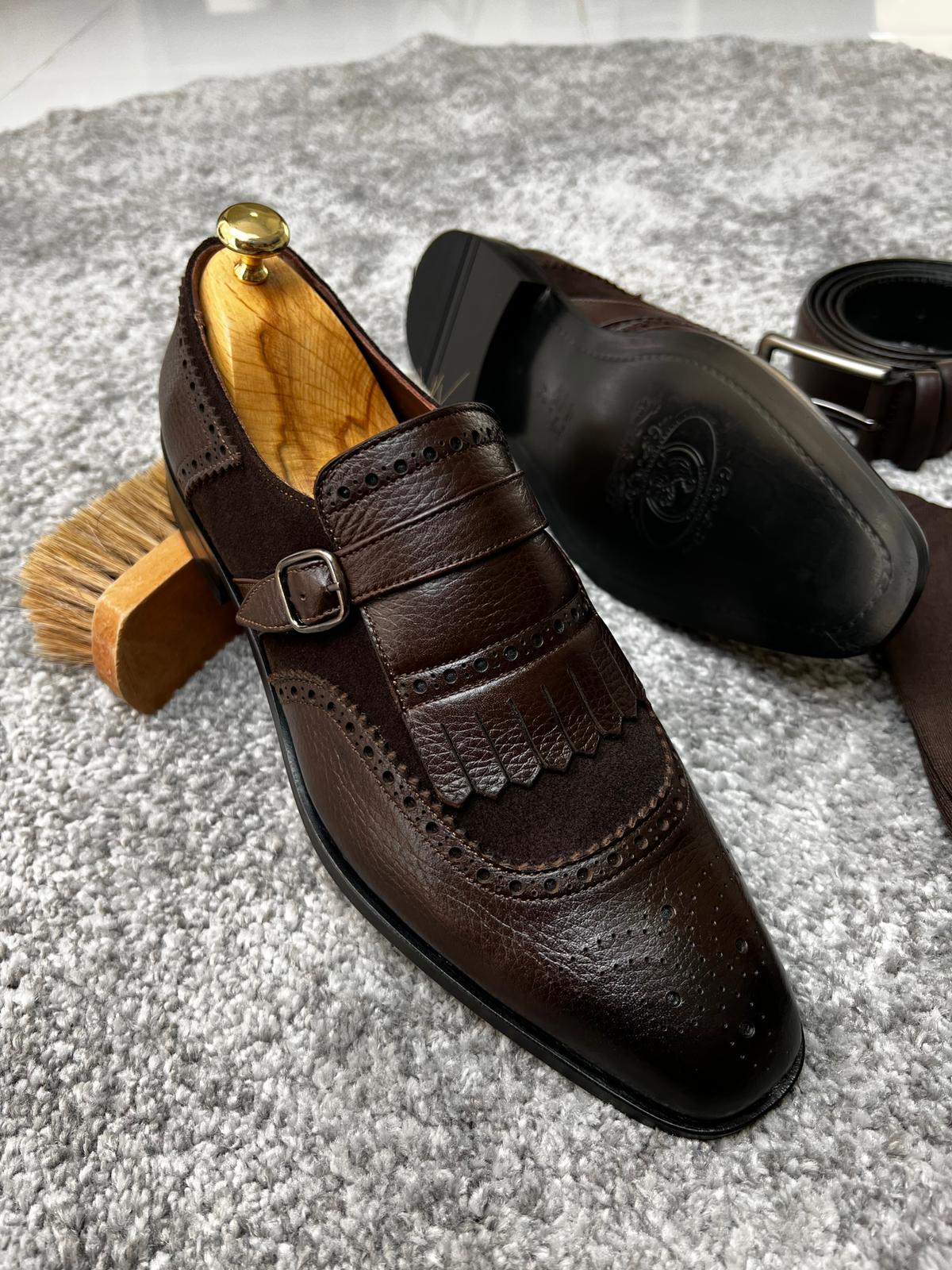 Madison Neolite Sole Tasseled Brown Classic Shoes