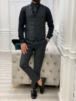 Load image into Gallery viewer, Montreal Anthracite Slim Fit Suit-baagr.myshopify.com-1-BOJONI
