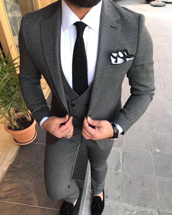 Havana Gray Slim Fit Suit-baagr.myshopify.com-3-BOJONI
