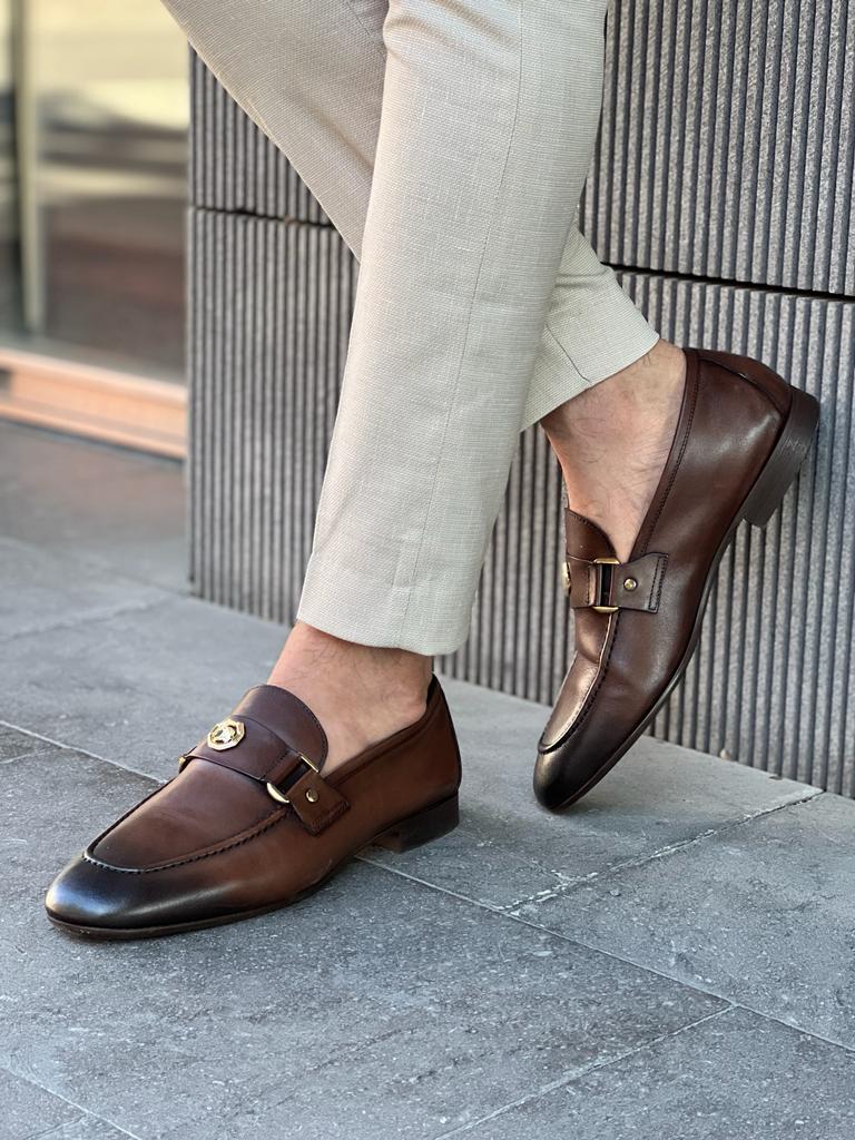 Loafers in Leather