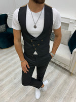 Load image into Gallery viewer, Areni Brown Plaid Slim Fit Suit-baagr.myshopify.com-1-BOJONI
