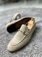Load image into Gallery viewer, Bojoni Amato Special Edition Neolite Suede Beige Leather Loafer
