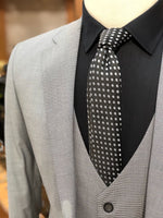 Load image into Gallery viewer, Crew Gray Slim Fit Suit-baagr.myshopify.com-suit-BOJONI
