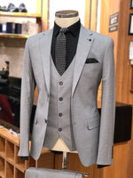 Load image into Gallery viewer, Crew Gray Slim Fit Suit-baagr.myshopify.com-suit-BOJONI
