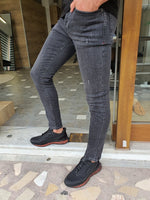Load image into Gallery viewer, Forenzax Gray Slim Fit Ripped Jeans-baagr.myshopify.com-Pants-BOJONI
