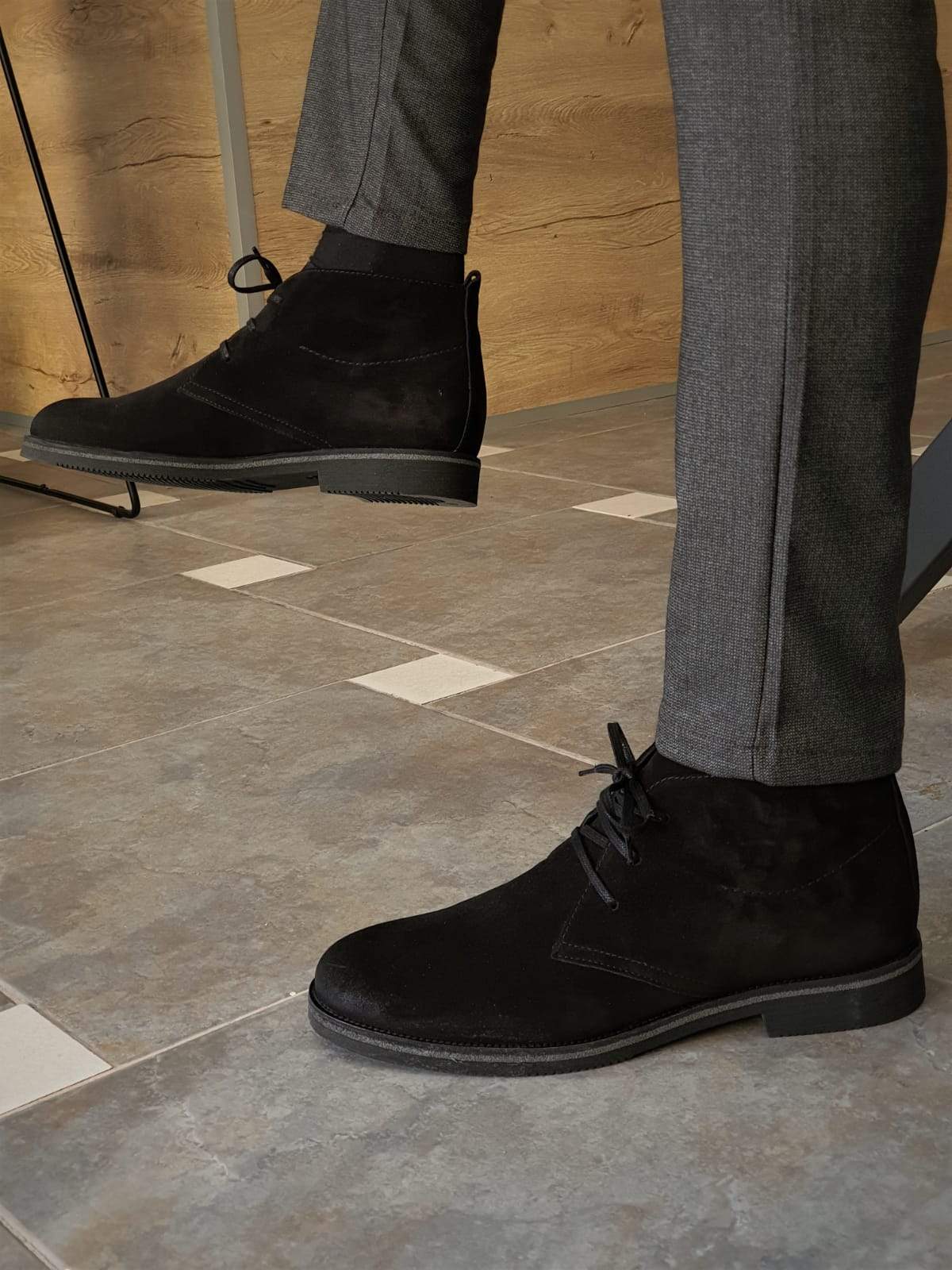 Anchorage Black Suede Chukka Boots Anchorage Black Suede Chukka Boots