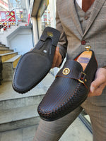 Load image into Gallery viewer, Rosario Clifton Brown Buckle Loafer-baagr.myshopify.com-shoes2-BOJONI
