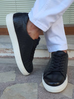 Load image into Gallery viewer, Norasi  Black Low-Top Sneakers-baagr.myshopify.com-shoes2-brabion
