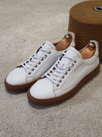 Load image into Gallery viewer, Lori White Low-Top Sneakers-baagr.myshopify.com-shoes2-brabion

