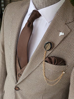Load image into Gallery viewer, Antinori Beige Slim Fit Notch Lapel Suit-baagr.myshopify.com-suit-BOJONI
