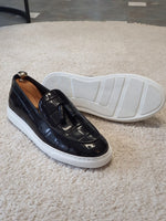 Load image into Gallery viewer, Monteri Black Tassel Loafers-baagr.myshopify.com-shoes2-brabion
