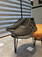 Load image into Gallery viewer, Bano  Black Mid-Top Sneakers-baagr.myshopify.com-shoes2-brabion
