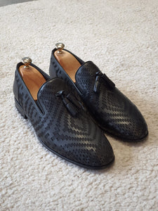 Julami Black Tassel Loafers-baagr.myshopify.com-shoes2-brabion