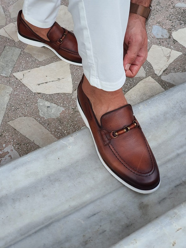 Forenzax Brown Bit Loafers-baagr.myshopify.com-shoes2-brabion