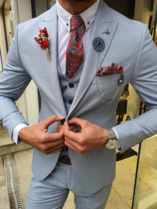 Marc Slim-Fit Suit Vest Blue-baagr.myshopify.com-suit-BOJONI