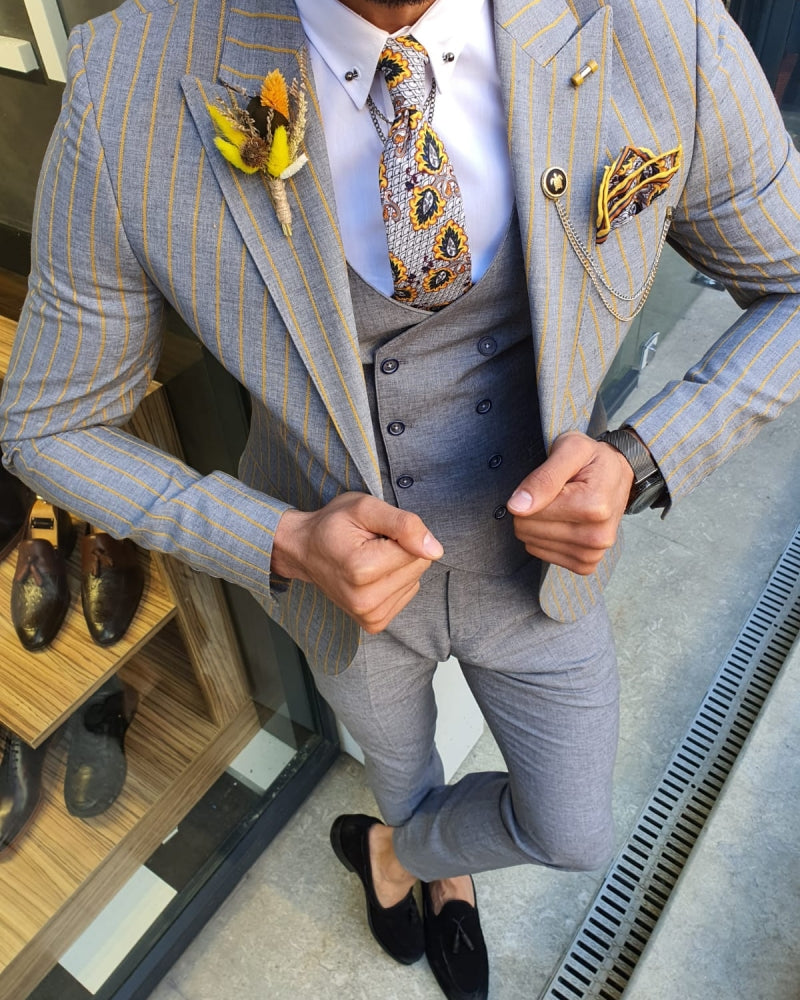 Yellow Tuxedo Suit - 3 Piece | Gentleman's Guru