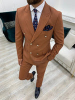 Load image into Gallery viewer, Palermo Tile Slim Fit Double Breasted Suit-baagr.myshopify.com-1-BOJONI
